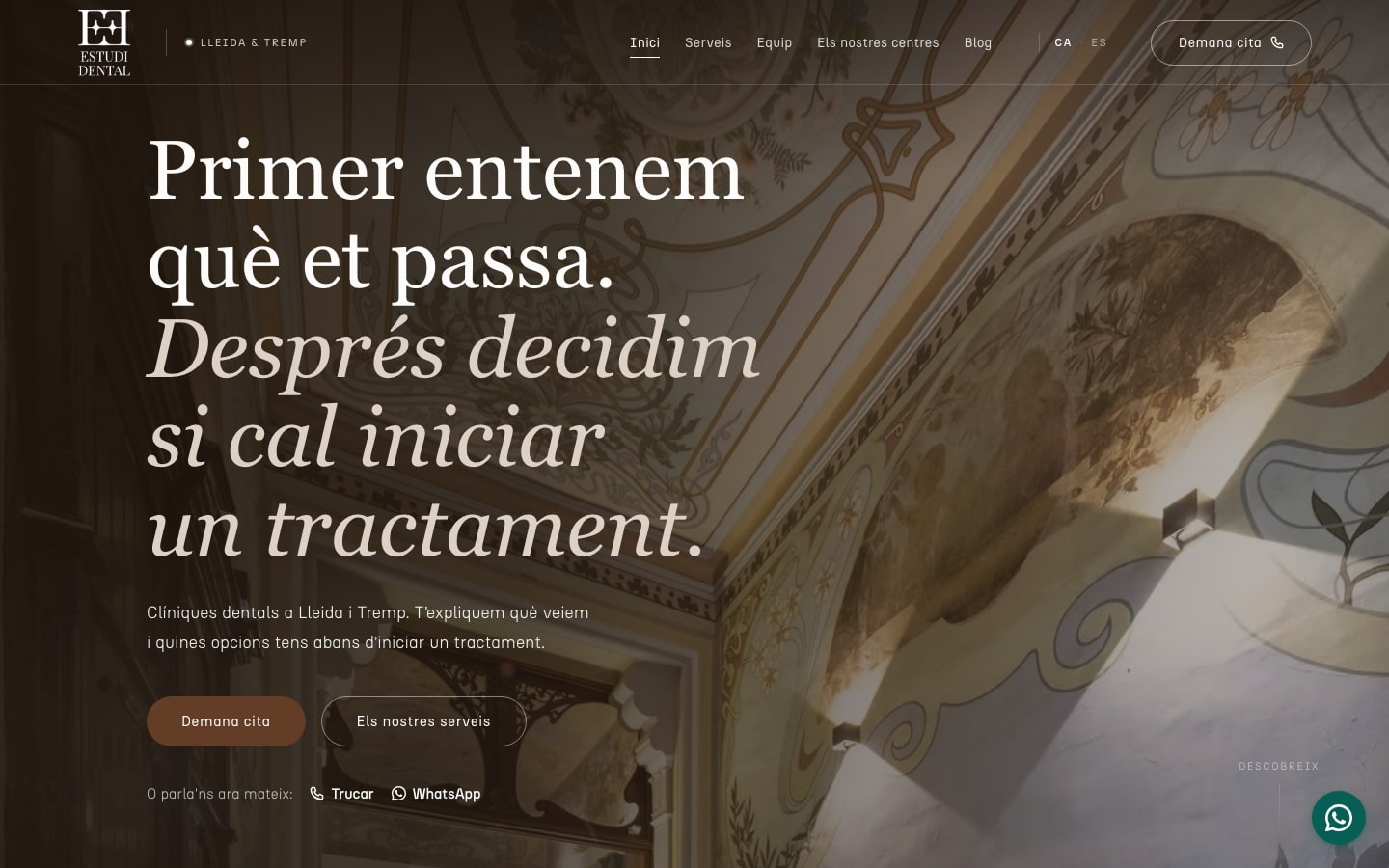 Estudi Dental Carrera — escritorio